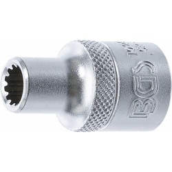 Douille pour clé, Gear Lock | 12,5 mm (1/2") | 8 mm
