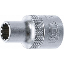 Douille pour clé, Gear Lock | 12,5 mm (1/2") | 9 mm
