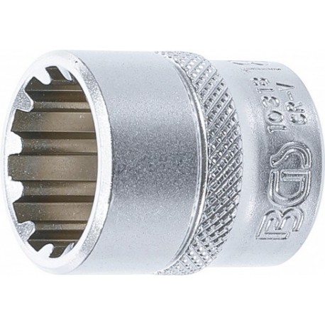 Douille pour clé, Gear Lock | 10 mm (3/8") | 18 mm