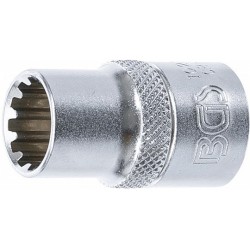 Douille pour clé, Gear Lock | 12,5 mm (1/2") | 13 mm