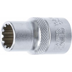 Douille pour clé, Gear Lock | 12,5 mm (1/2") | 12 mm