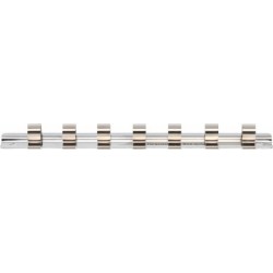 Rail pour douilles 7 clips | 10 mm (3/8")