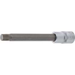 Douille à embouts | longueur 140 mm | 12,5 mm (1/2") | denture multiple intérieure (pour XZN) M12