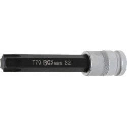 Douille à embouts | longueur 120 mm | 12,5 mm (1/2") | profil T (pour Torx) T70