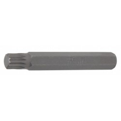 Embout | longueur 75 mm | 10 mm (3/8") | denture multiple intérieure (pour XZN) M10