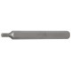 Douilles à embouts | longueur 100 mm | 10 mm (3/8") | profil cannelé (pour RIBE) M5