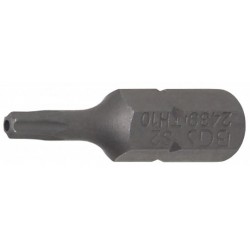 Embout | longueur 25 mm | 6,3 mm (1/4") | profil T (pour Torx) avec perçage T10