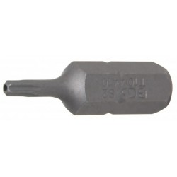Embout | longueur 30 mm | 8 mm (5/16") | profil T (pour Torx) avec perçage T10