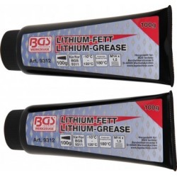 Graisse lithium pour mini-pompe à graisse art. 9311 | 2 tubes
