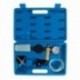 Pompe à vide et outils de purge pour systèmes de freinage et d'embrayage, 16 pcs