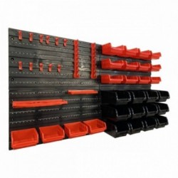 Cadre, boîte de rangement 475x272x15mm 12 casiers (160x102x75), 16 casiers (100x100x50)
