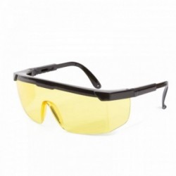 Lunettes de protection pour lunettes avec protection UV - jaune
