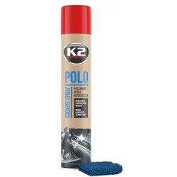 K2 POLO + MICROFIBRE spray 750 ML entretien du tableau de bord parfum Fraise