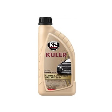 K2 KULER LONG LIFE 1L Liquide de refroidissement rouge -35C Antigel