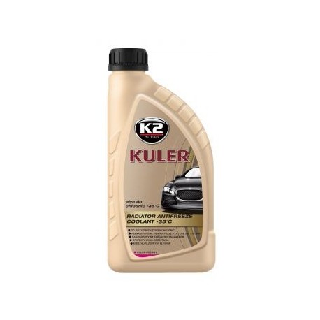 K2 KULER LONG LIFE 1L Liquide de refroidissement rose -35C Antigel