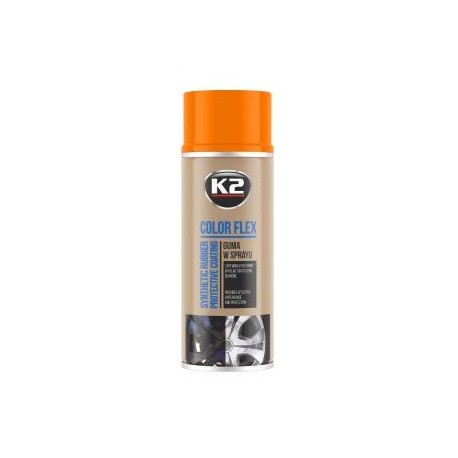 K2 Color Flex bombe peinture-film jantes couleur orange 400ml